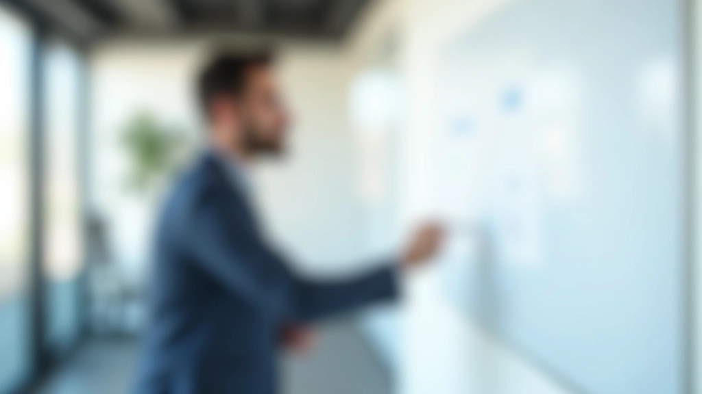 Persoană care notează sarcini pe o tablă, cu prioritate și urgență marcate clar pentru fiecare element din listă