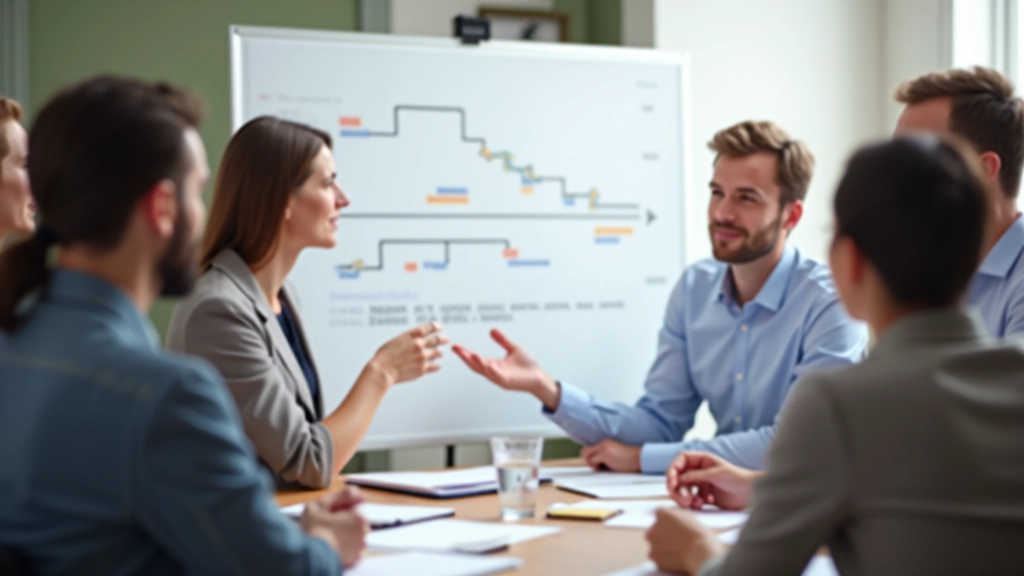 Echipă în ședință de planificare